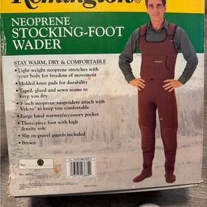 Remington Neoprene Stocking-Foot Wader - Brown